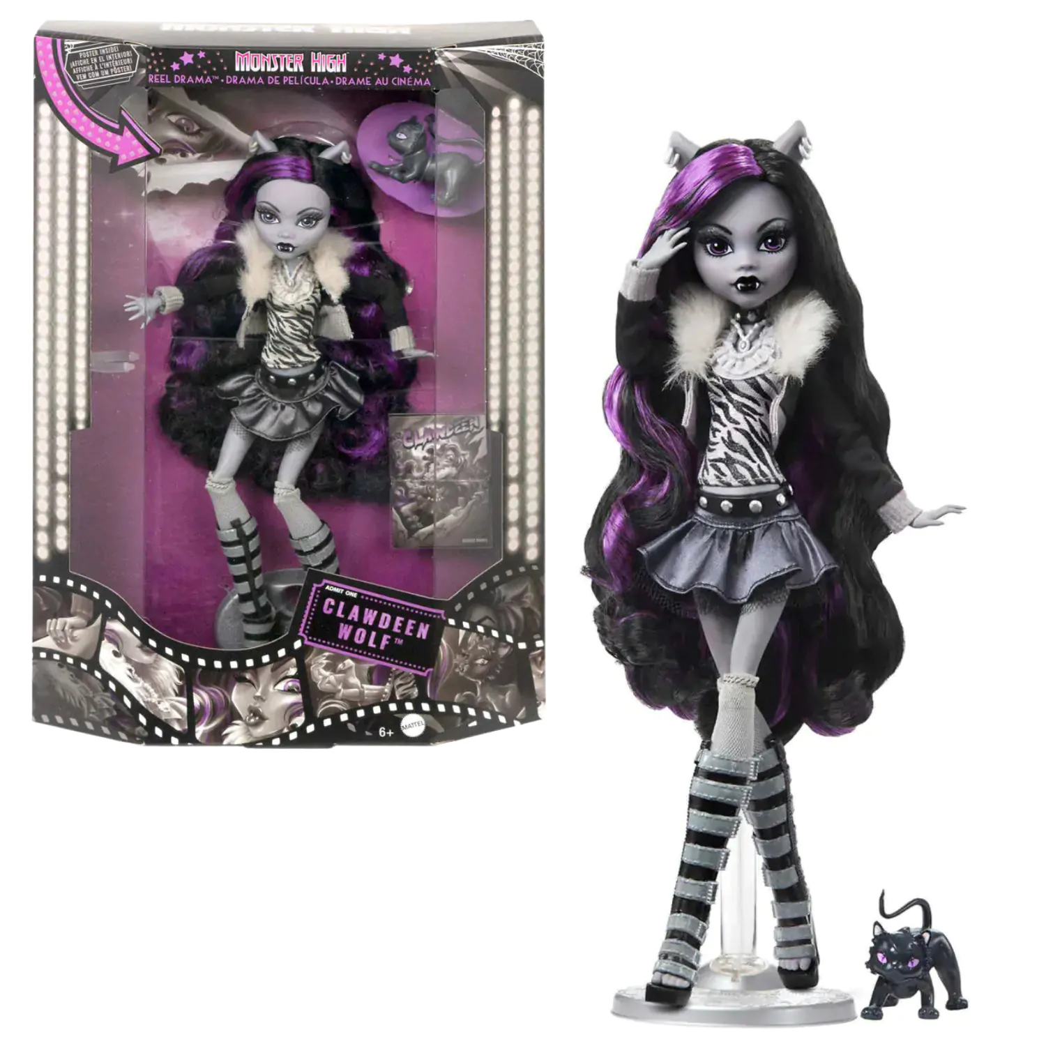 Monster High Reel Drama baba csomag termékfotó