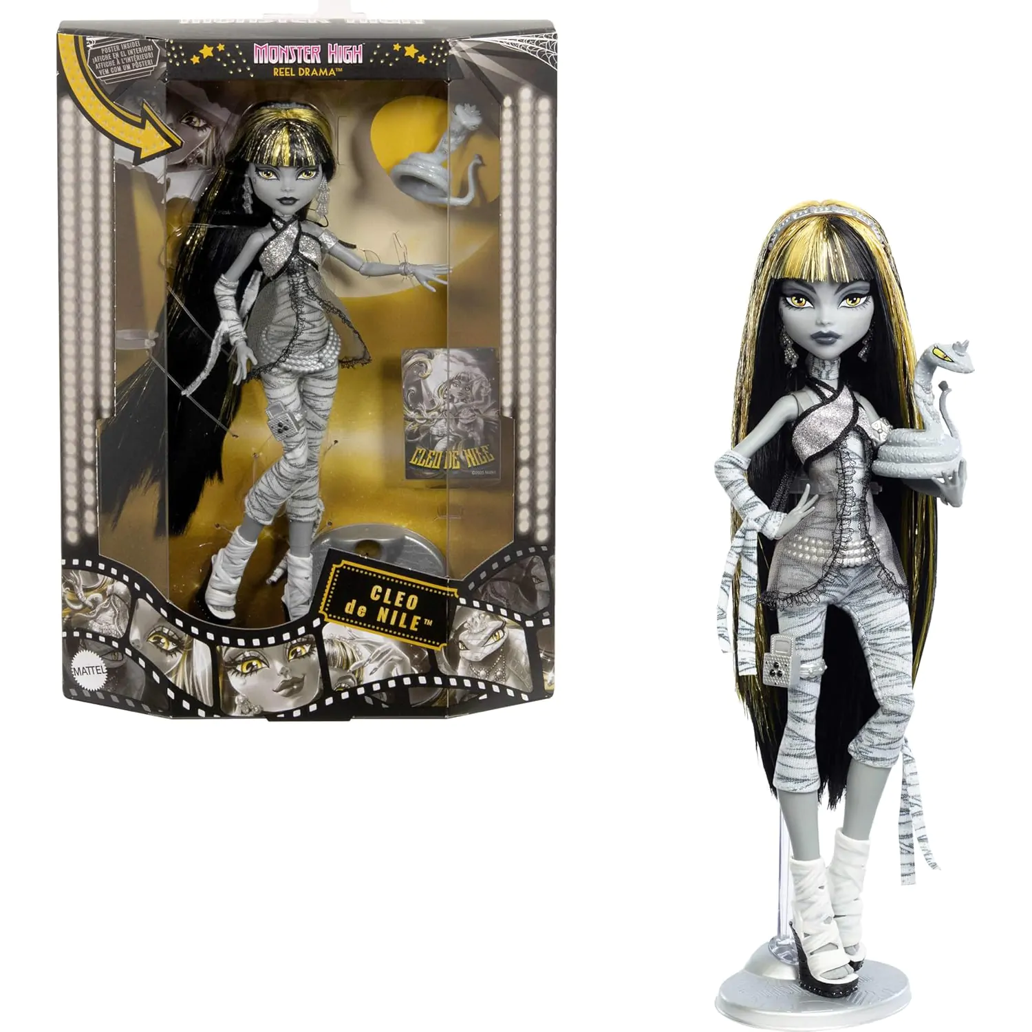 Monster High Reel Drama baba csomag termékfotó
