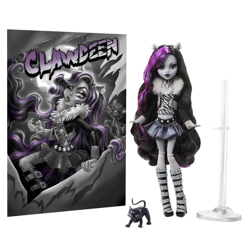 Monster High Reel Drama Clawdeen Wolf baba termékfotó