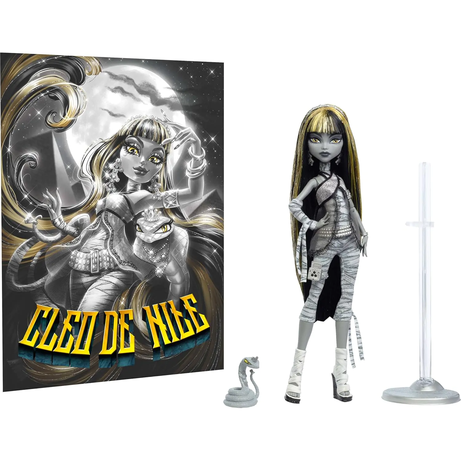 Monster High Reel Drama Cleo játék baba termékfotó