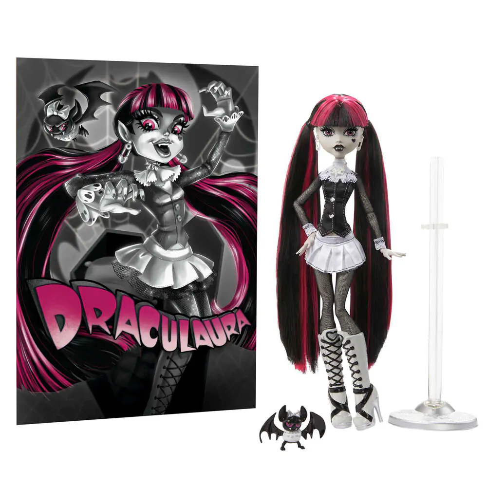 Monster High Reel Drama Draculaura baba termékfotó