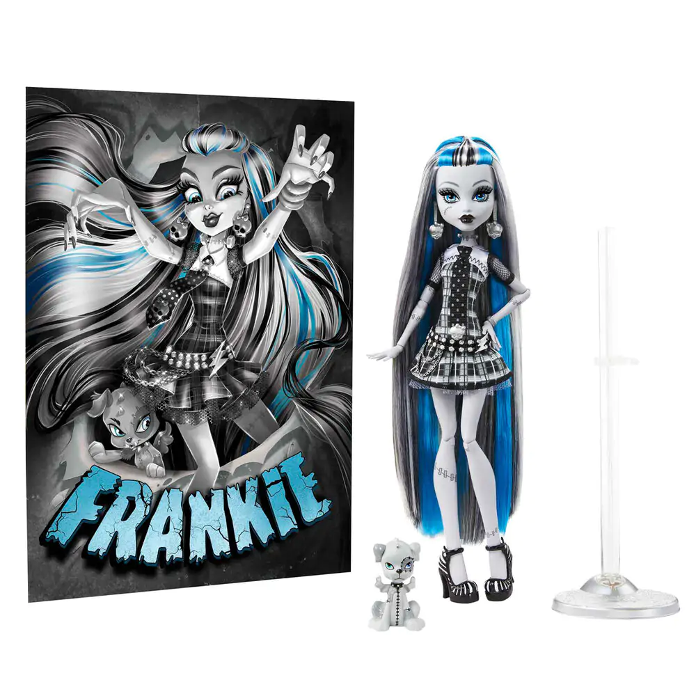 Monster High Reel Drama Frankie Stein baba termékfotó