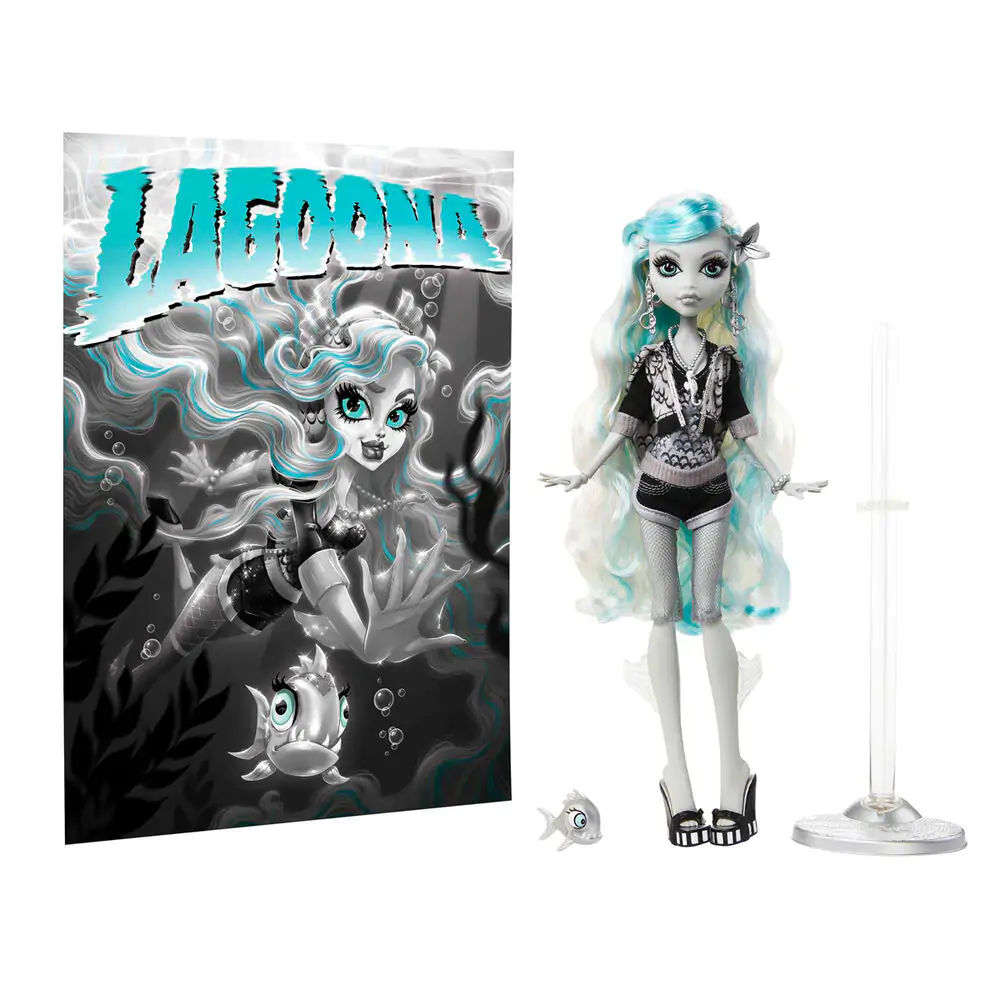 Monster High Reel Drama Lagoona Blue baba termékfotó