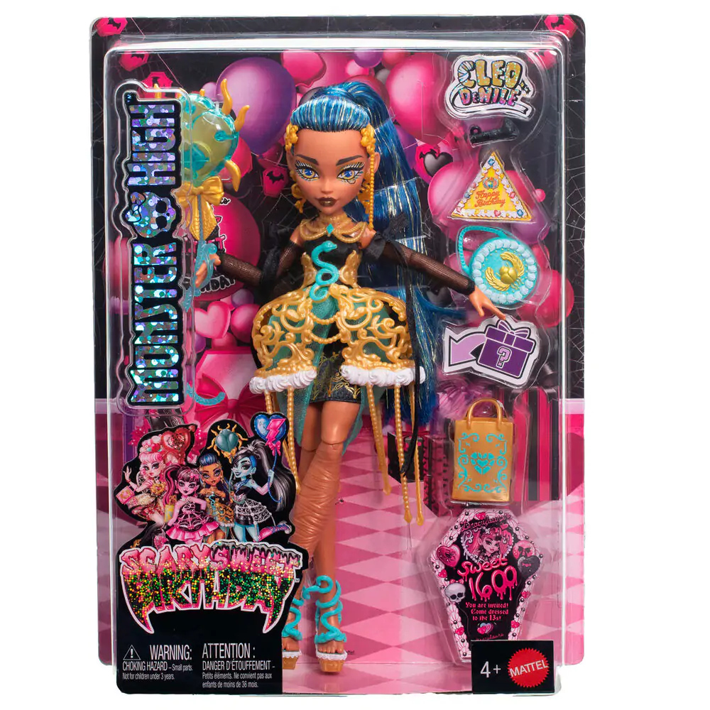 Monster High Scary Sweet Birthday 1600 Cleo De Nile játék baba termékfotó