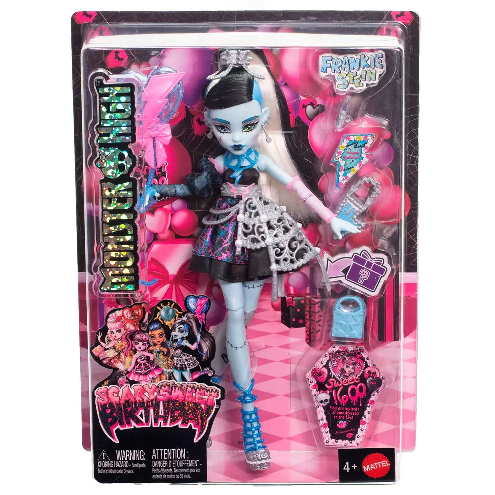 Monster High Scary Sweet Birthday 1600 Frankie Stein játék baba termékfotó