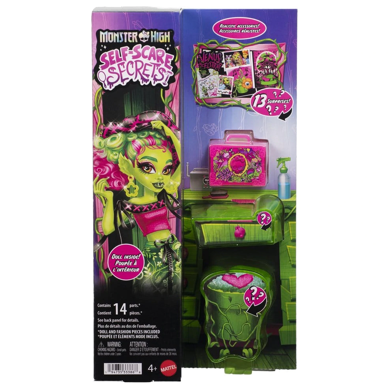 Monster High Self-Scare Secrets Venus McFlytrap játék baba  termékfotó
