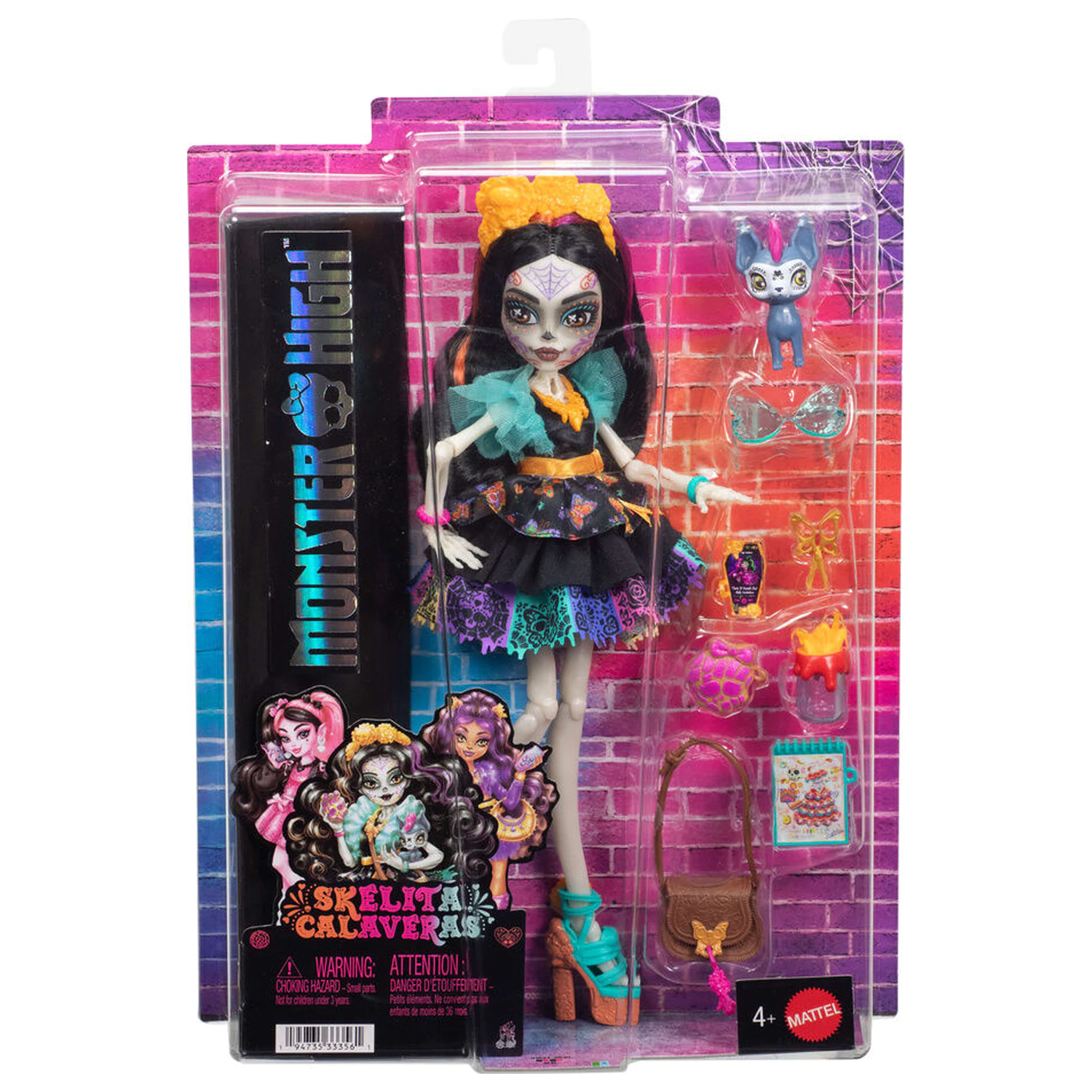 Monster High Skelita Calaveras játék baba termékfotó
