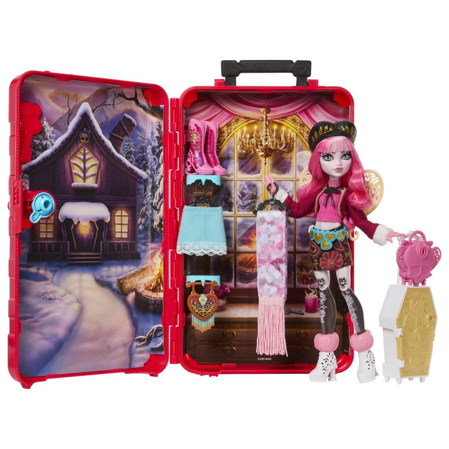 Monster High Skulltimate Secrets Cupid Asteria játék baba termékfotó
