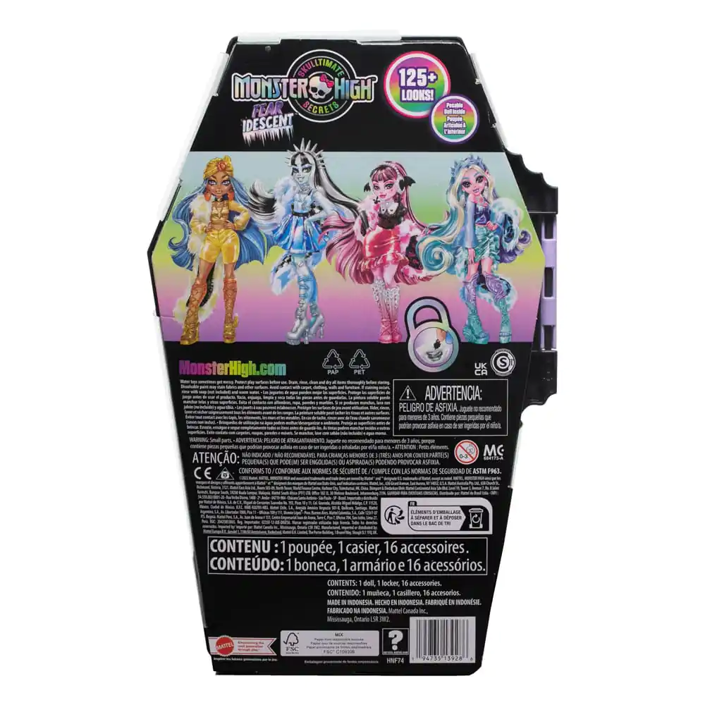 Monster High Skulltimate Secrets: Fearidescent Doll Clawdeen Wolf figura 25 cm termékfotó