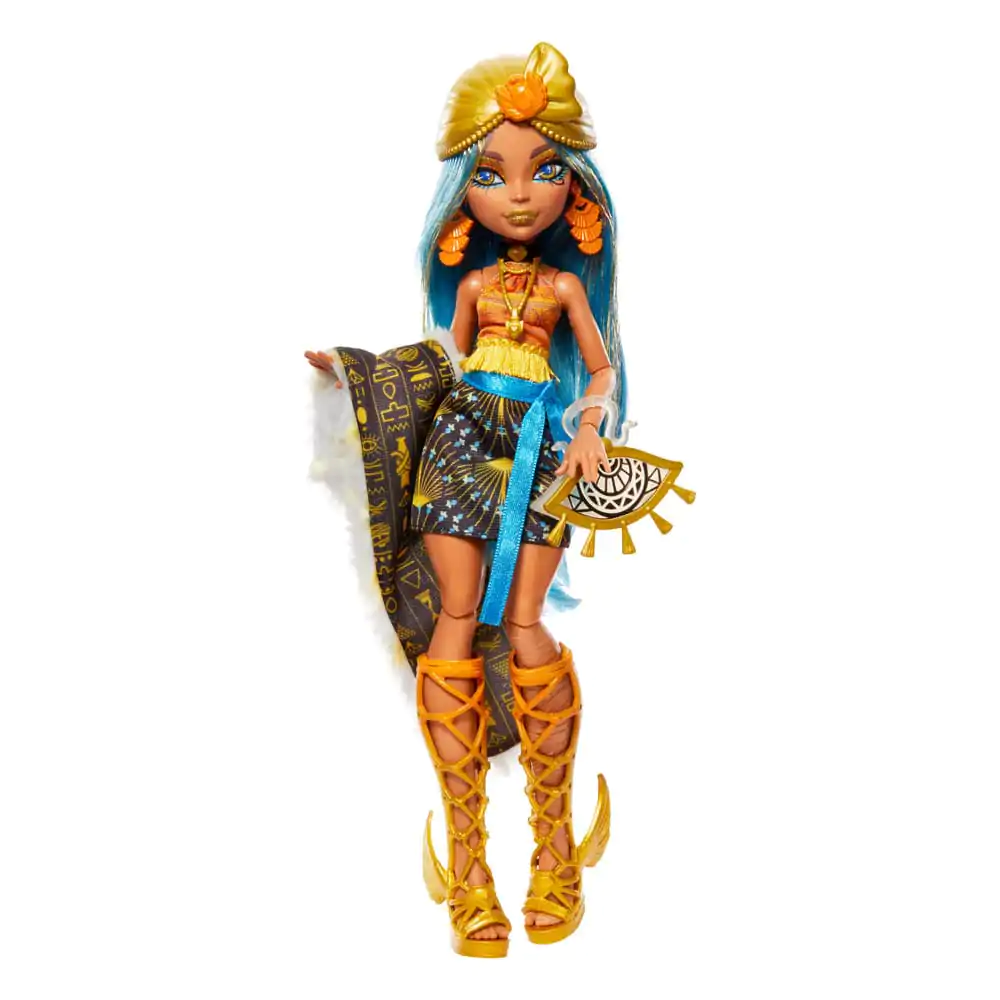 Monster High Skulltimate Secrets: Fearidescent Doll Cleo de Nile figura 25 cm termékfotó
