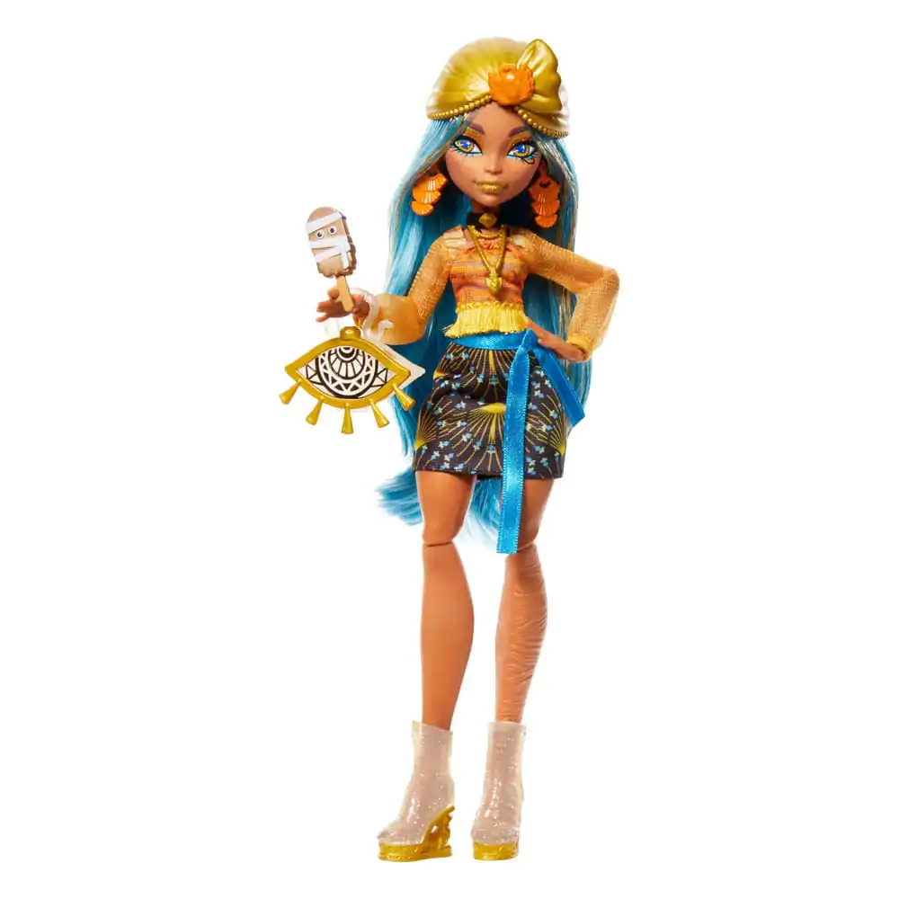 Monster High Skulltimate Secrets: Fearidescent Doll Cleo de Nile figura 25 cm termékfotó