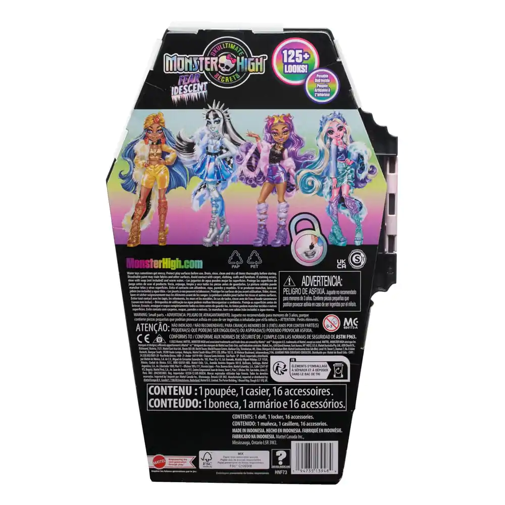 Monster High Skulltimate Secrets: Fearidescent Doll Draculaura figura 25 cm termékfotó