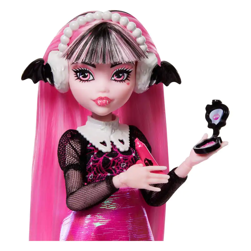 Monster High Skulltimate Secrets: Fearidescent Doll Draculaura figura 25 cm termékfotó