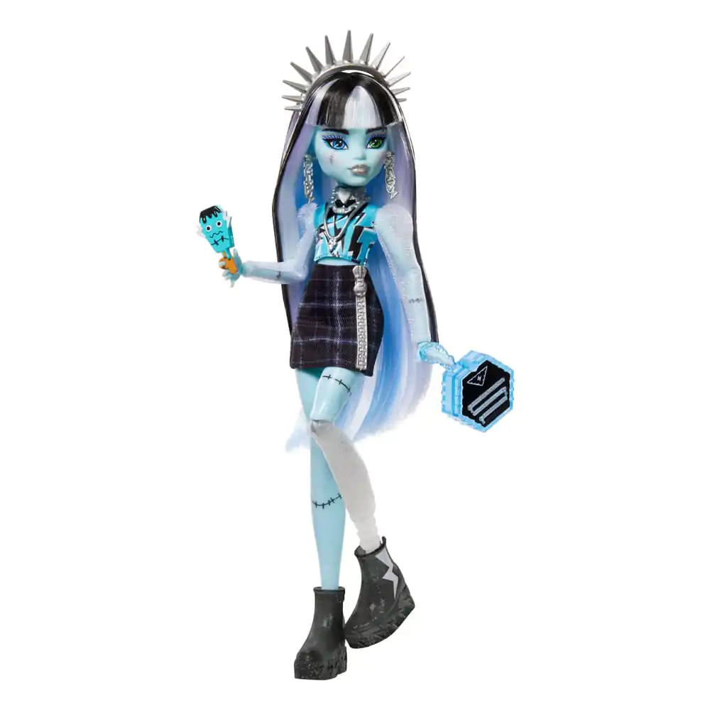 Monster High Skulltimate Secrets: Fearidescent Doll Frankie Stein 25 cm termékfotó
