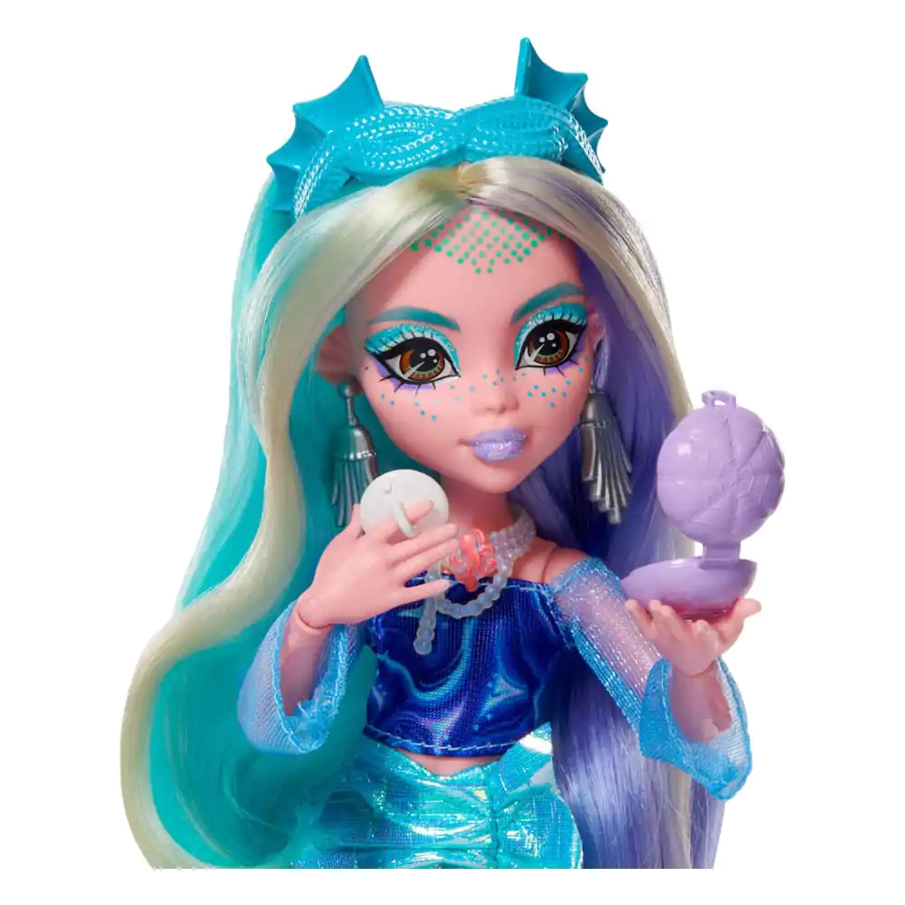 Monster High Skulltimate Secrets: Fearidescent Doll Lagoona Blue figura 25 cm termékfotó