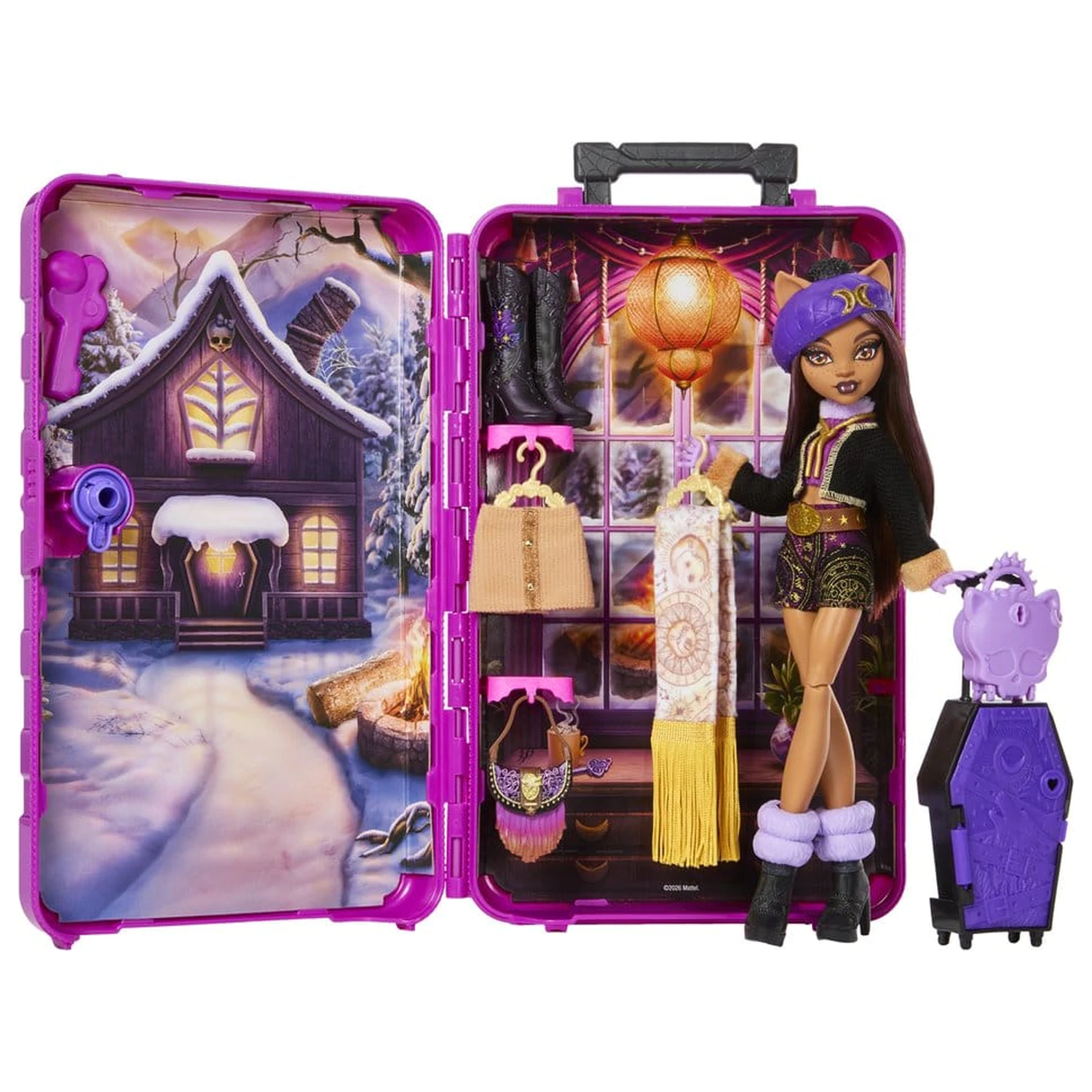 Monster High Skulltimate Secrets Clawdeen Wolf játék baba termékfotó