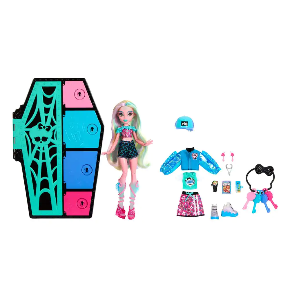 Monster High Skulltimate Secrets Lagoona Blue játék baba 25 cm termékfotó