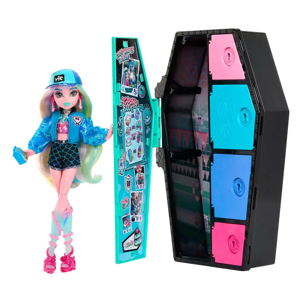 Monster High Skulltimate Secrets Lagoona Blue játék baba 25 cm termékfotó