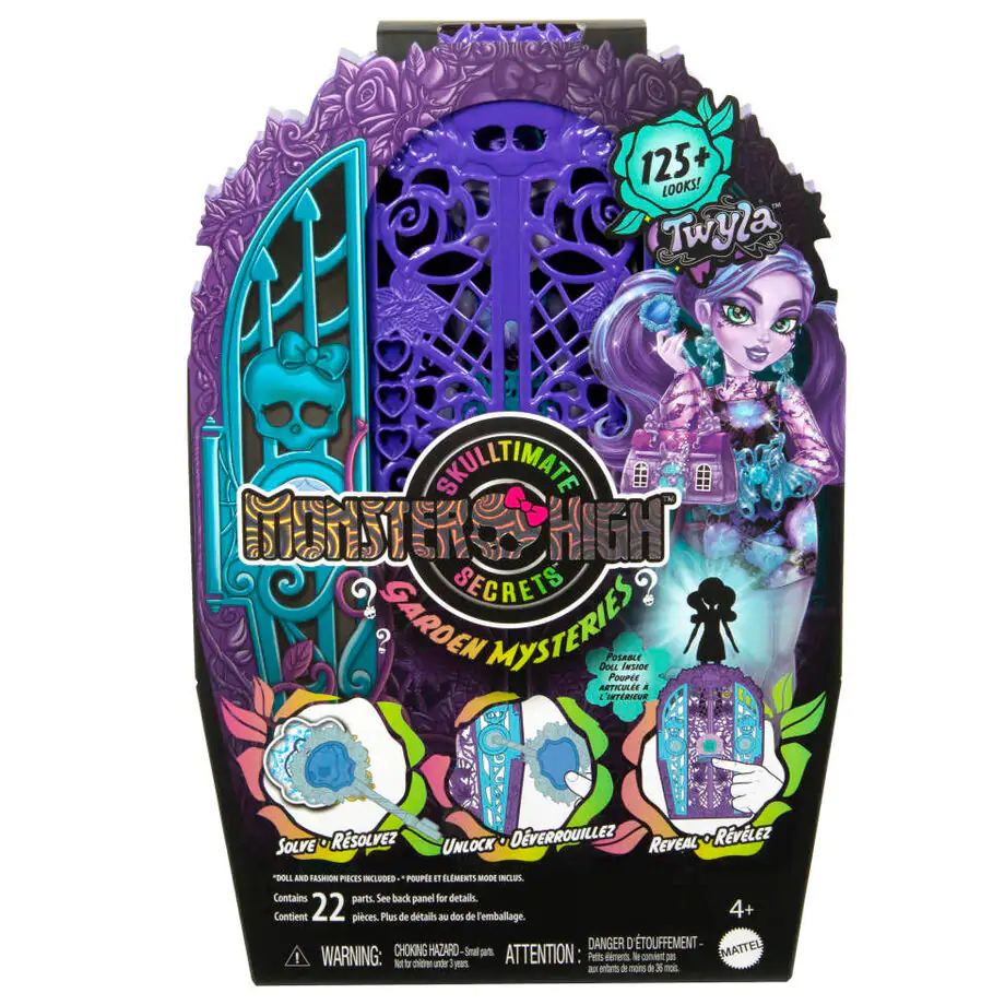 Monster High Skulltimate Secrets Midnight Garden Twyla játék baba termékfotó