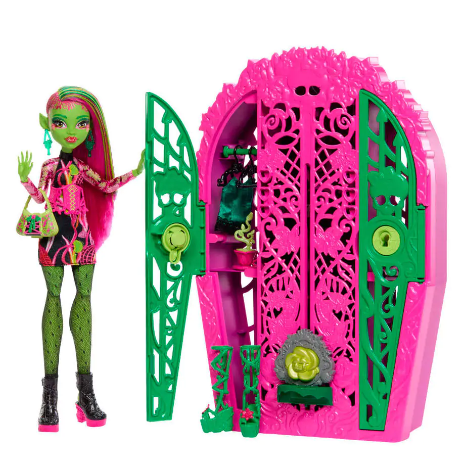 Monster High Skulltimate Secrets Midnight Garden Venus játék baba termékfotó