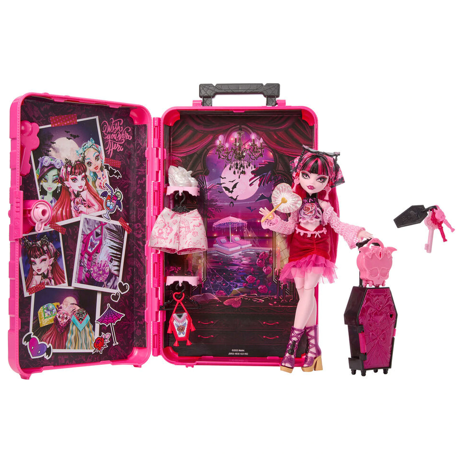 Monster High Skulltimate Secrets Series 7 Draculaura játék baba termékfotó