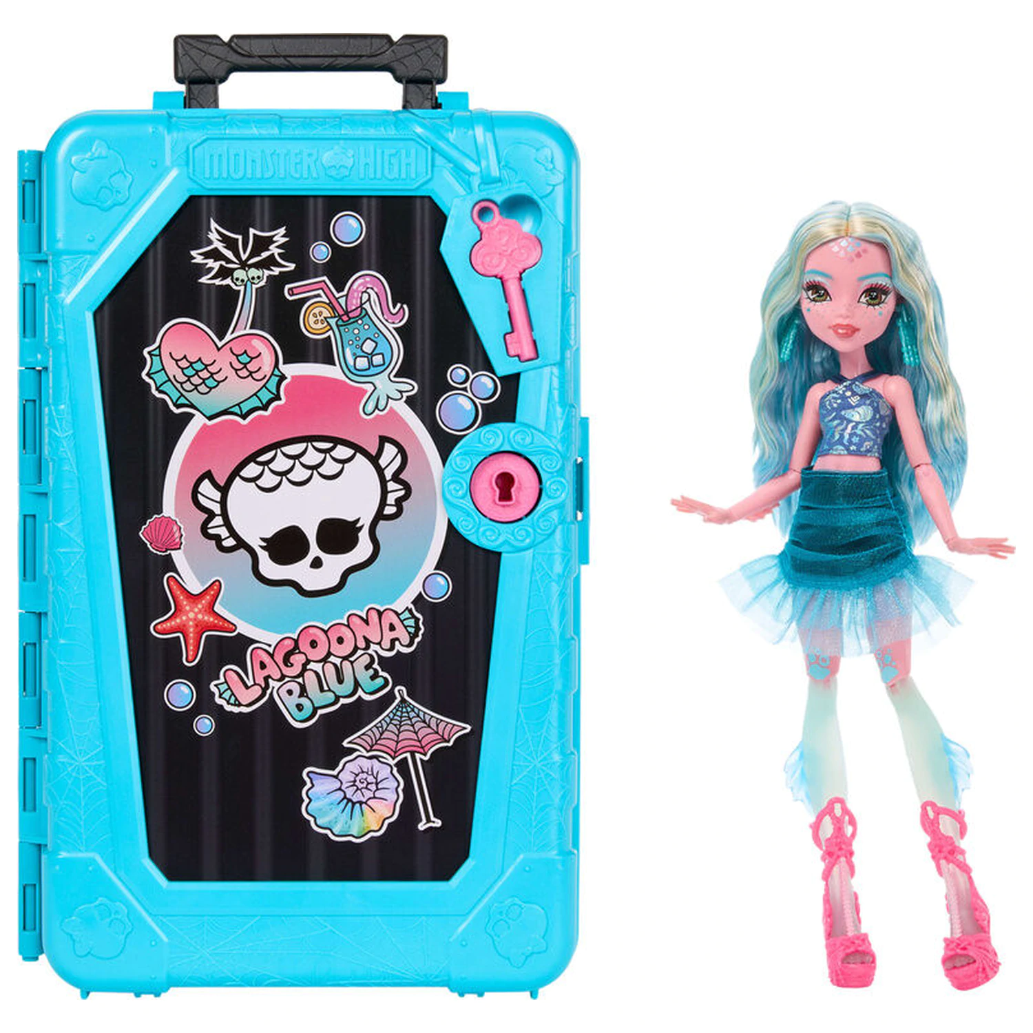 Monster High Skulltimate Secrets Series 7 Lagoona Blue játék baba termékfotó
