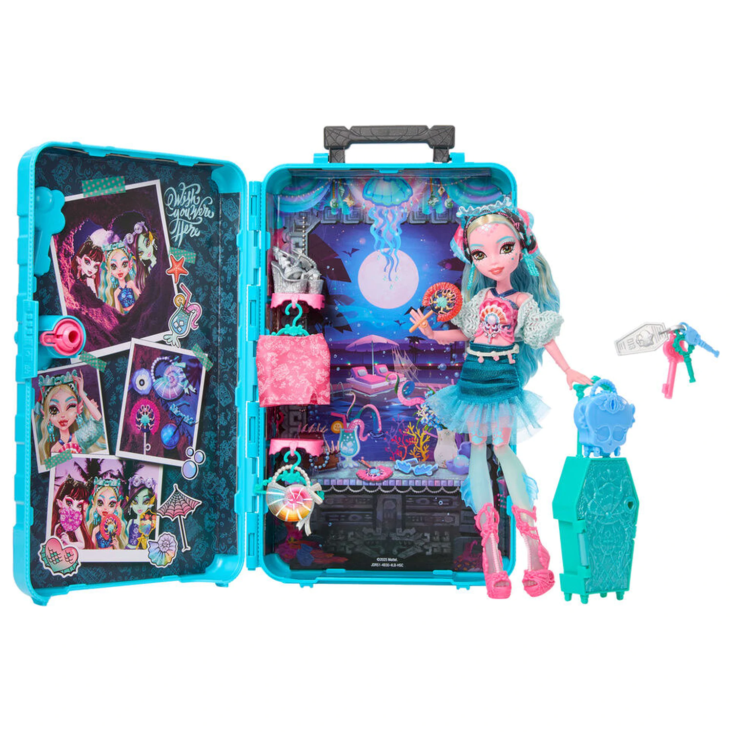 Monster High Skulltimate Secrets Series 7 Lagoona Blue játék baba termékfotó