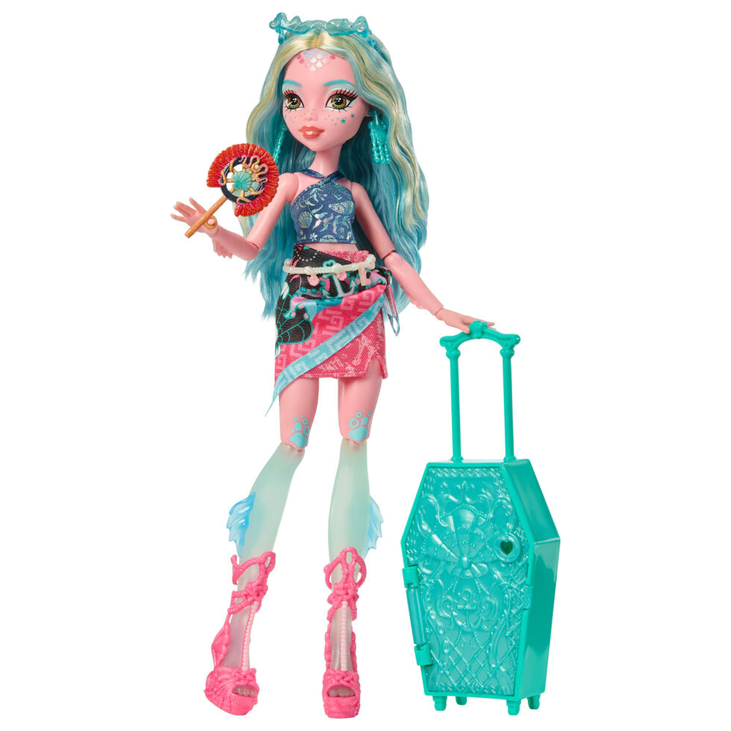 Monster High Skulltimate Secrets Series 7 Lagoona Blue játék baba termékfotó