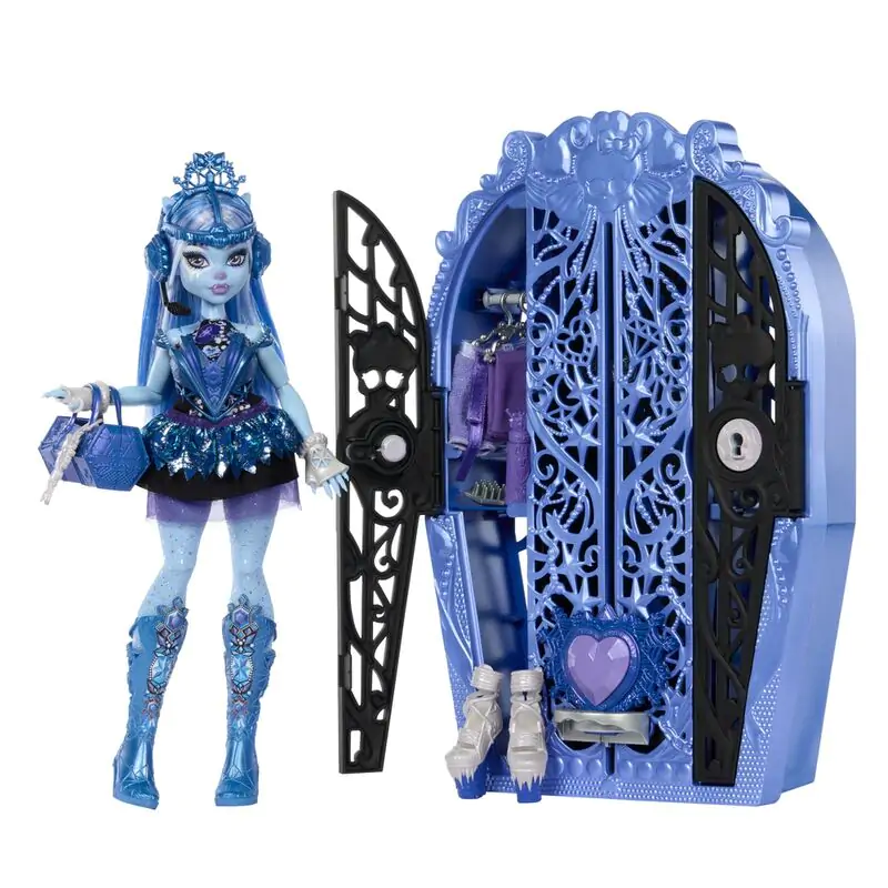 Monster High Skulltime Secrets Abbey Bominable doll + cupboard termékfotó