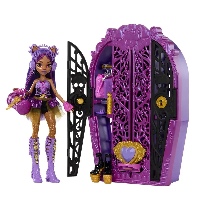 Monster High Skulltime Secrets Clawdeen Wolf játék baba termékfotó