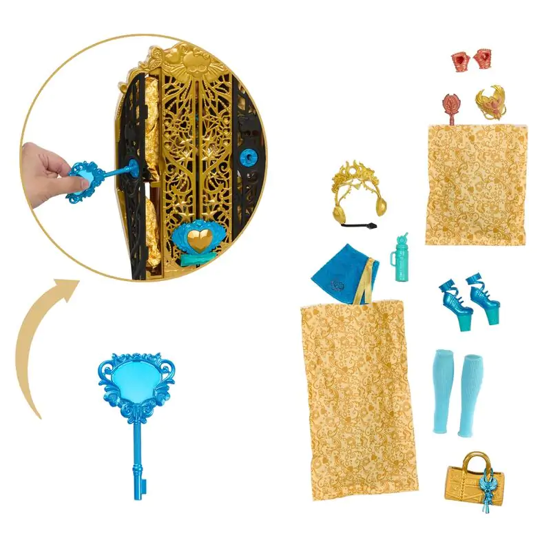 Monster High Skulltime Secrets Cleo de Nile játék baba termékfotó