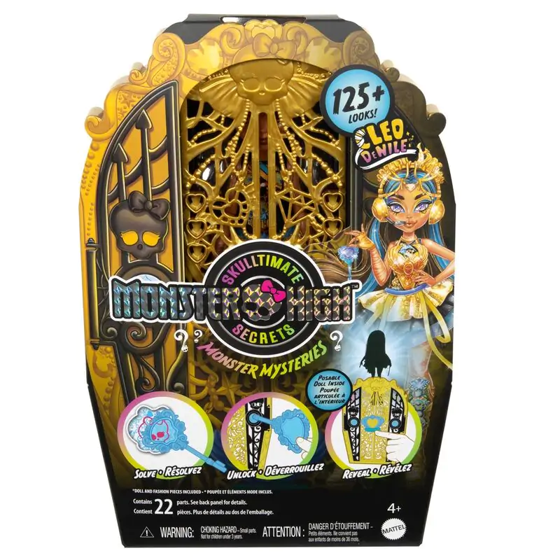 Monster High Skulltime Secrets Cleo de Nile játék baba termékfotó
