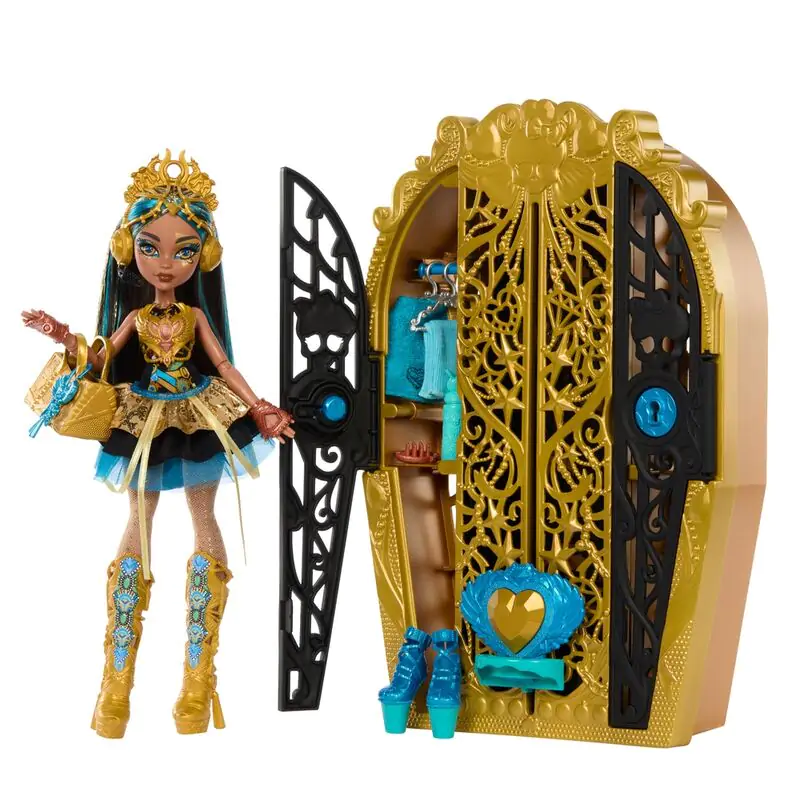 Monster High Skulltime Secrets Cleo de Nile játék baba termékfotó