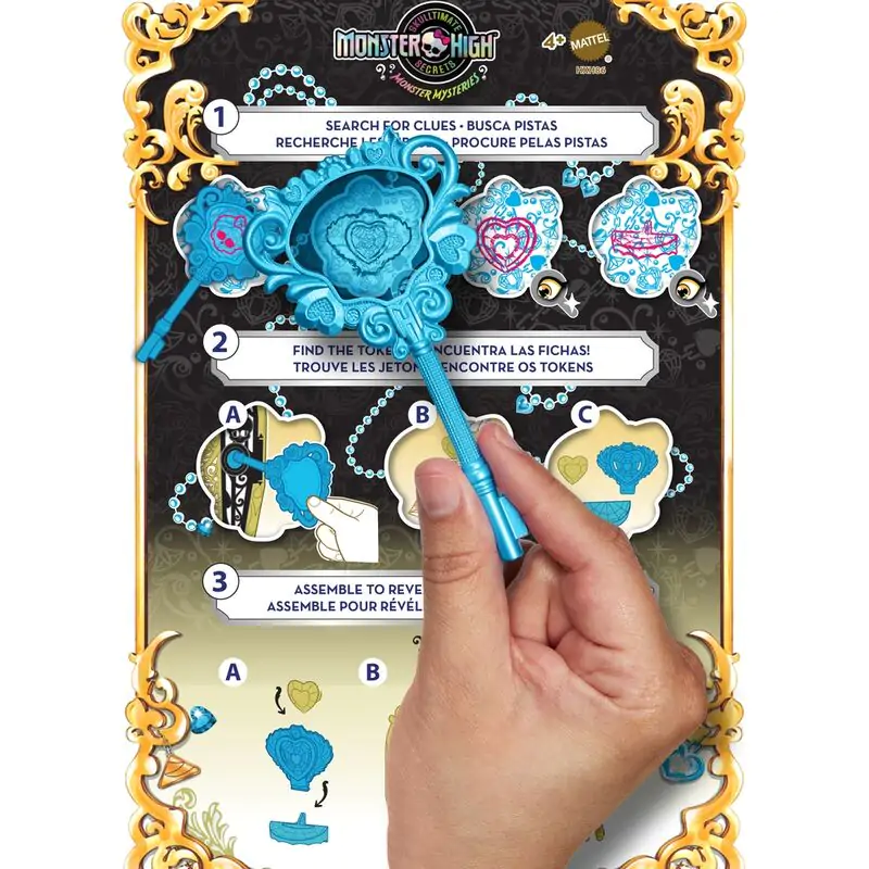 Monster High Skulltime Secrets Cleo de Nile játék baba termékfotó