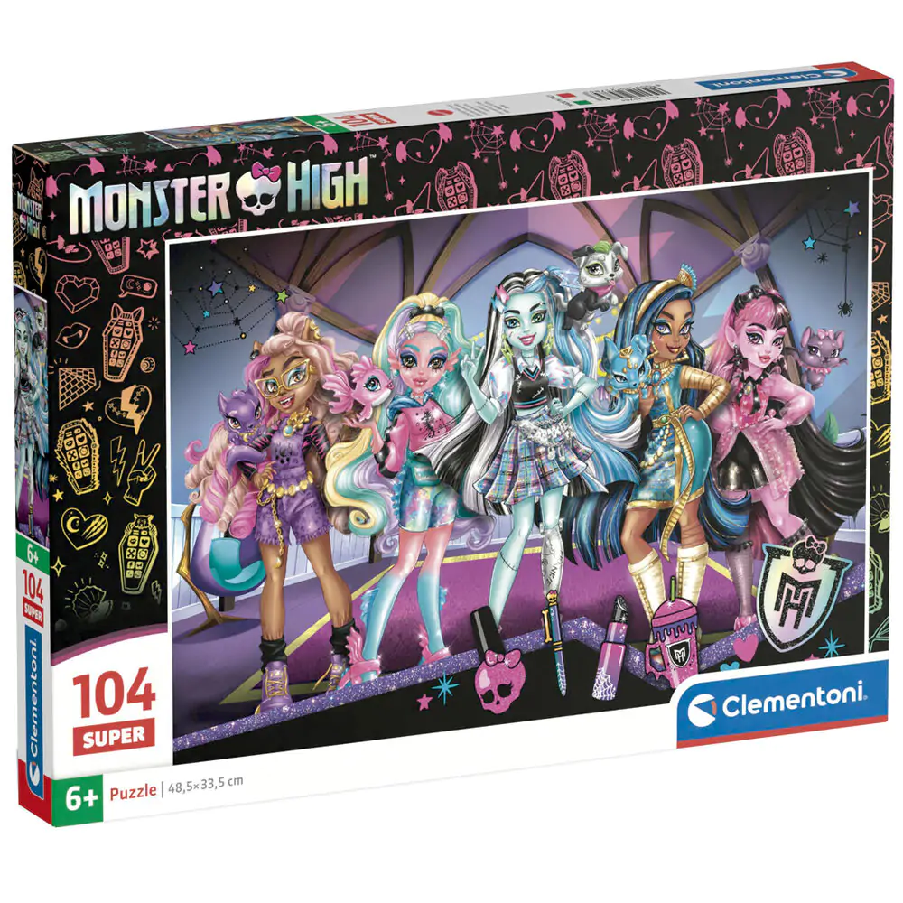 Monster High super puzzle 104db-os termékfotó