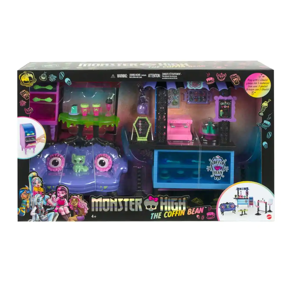 Monster High The Coffin Bean Café Lounge játékkészlet termékfotó
