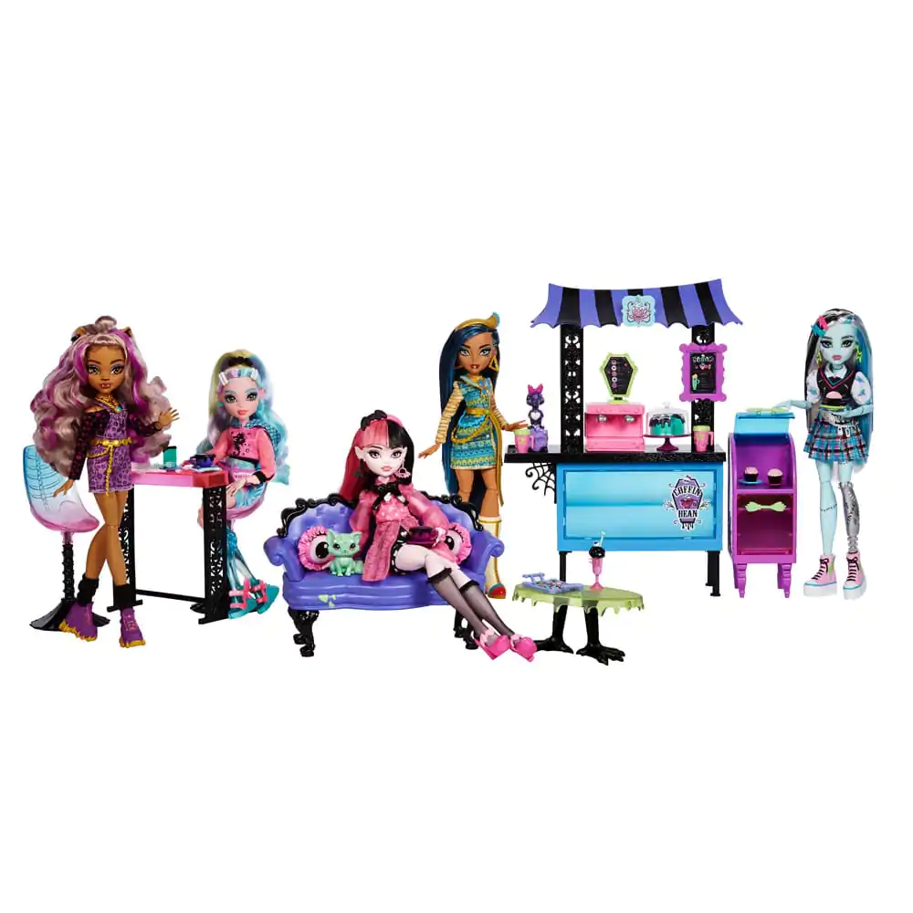 Monster High The Coffin Bean Café Lounge játékkészlet termékfotó