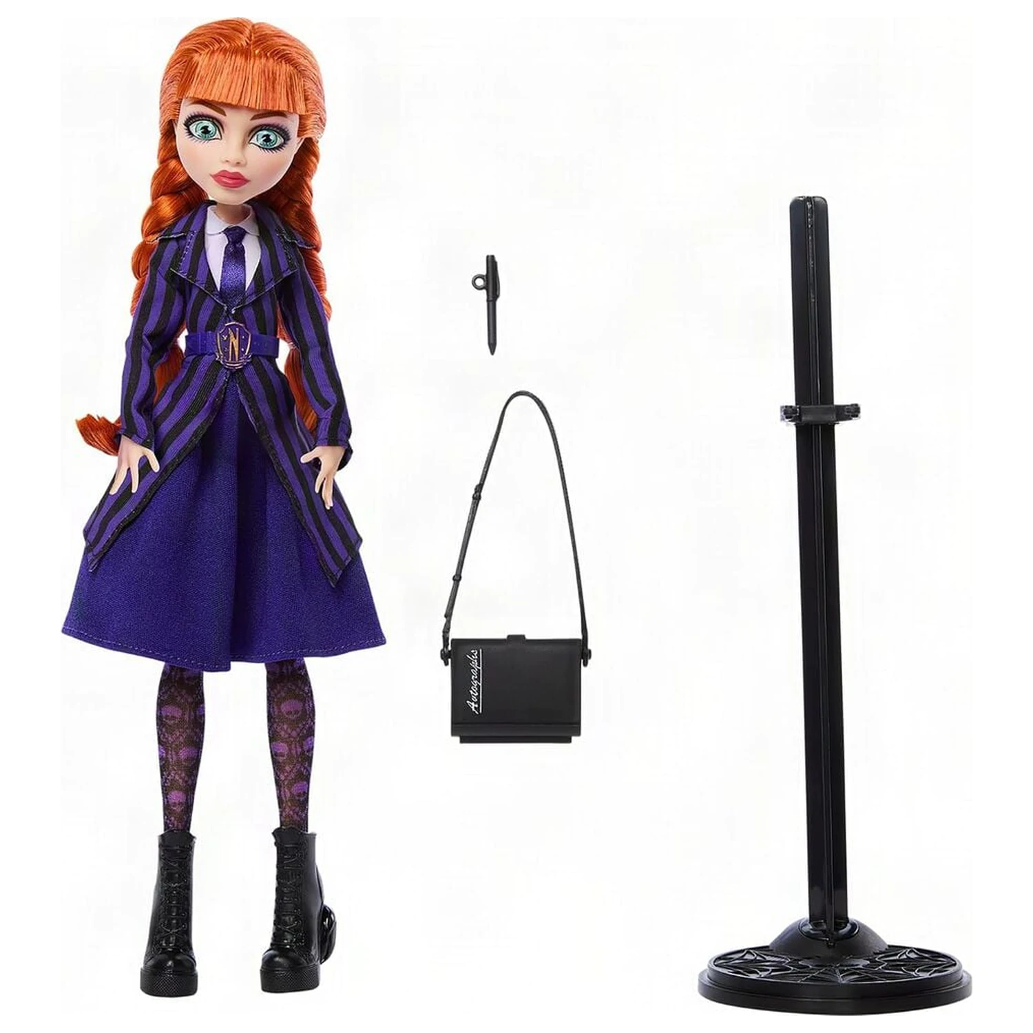 Monster High Wednesday Agnes baba termékfotó