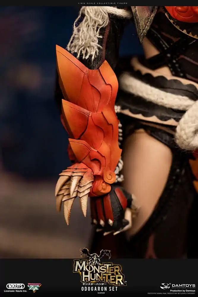 Monster Hunter 1/6 Odogaron Deluxe akciófigura 28 cm termékfotó