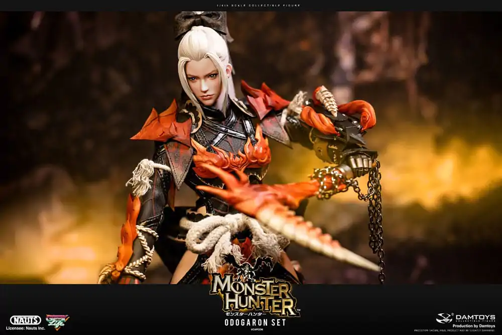 Monster Hunter 1/6 Odogaron Deluxe akciófigura 28 cm termékfotó