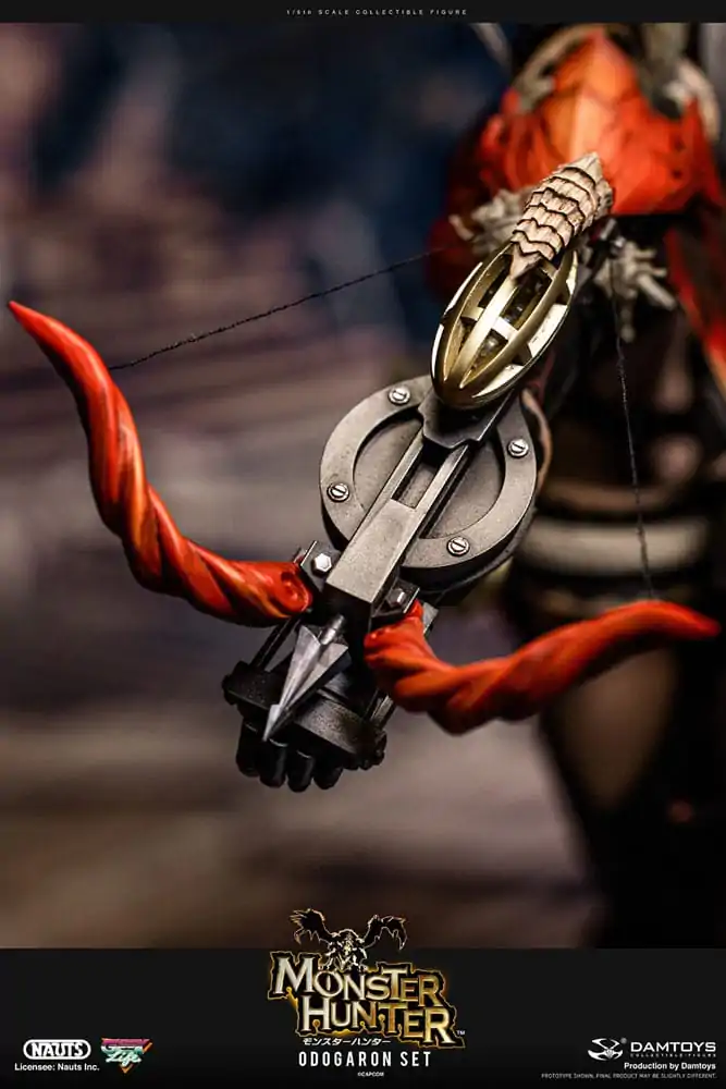 Monster Hunter 1/6 Odogaron Deluxe akciófigura 28 cm termékfotó