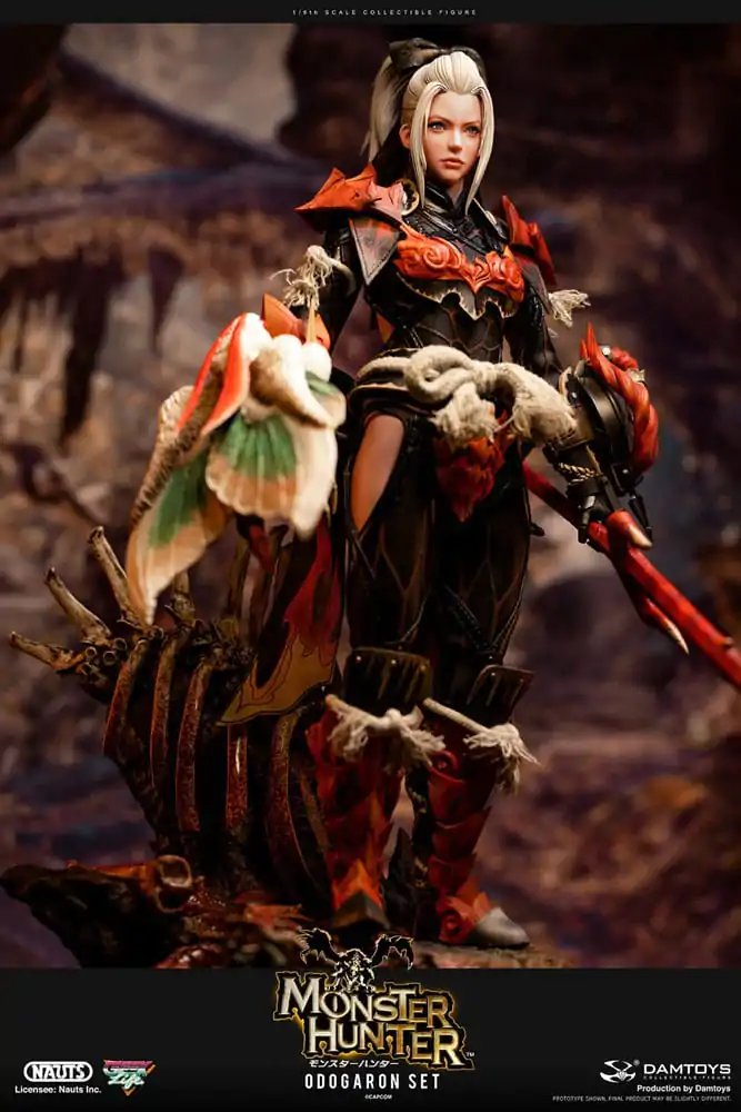 Monster Hunter 1/6 Odogaron Deluxe akciófigura 28 cm termékfotó