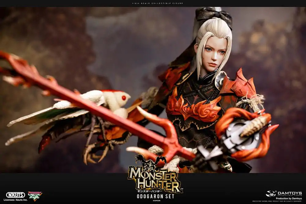 Monster Hunter 1/6 Odogaron Deluxe akciófigura 28 cm termékfotó