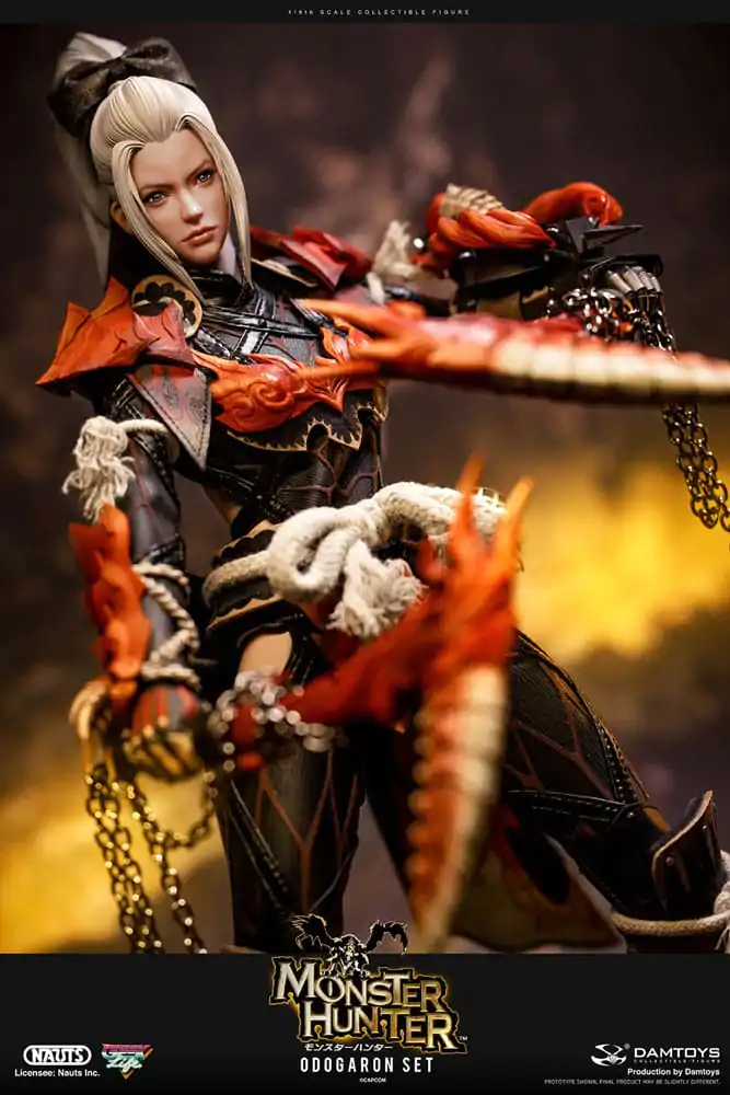 Monster Hunter 1/6 Odogaron Deluxe akciófigura 28 cm termékfotó