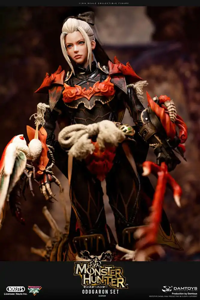 Monster Hunter 1/6 Odogaron Deluxe akciófigura 28 cm termékfotó