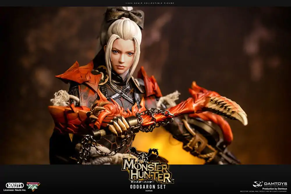 Monster Hunter 1/6 Odogaron Deluxe akciófigura 28 cm termékfotó