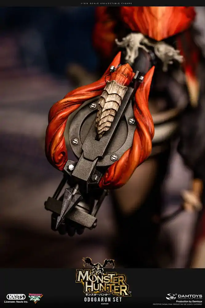 Monster Hunter 1/6 Odogaron Deluxe akciófigura 28 cm termékfotó