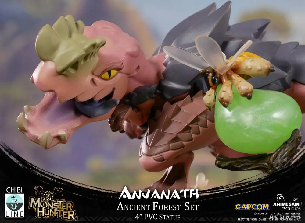 Monster Hunter Anjanath PVC szobor figura 10 cm termékfotó