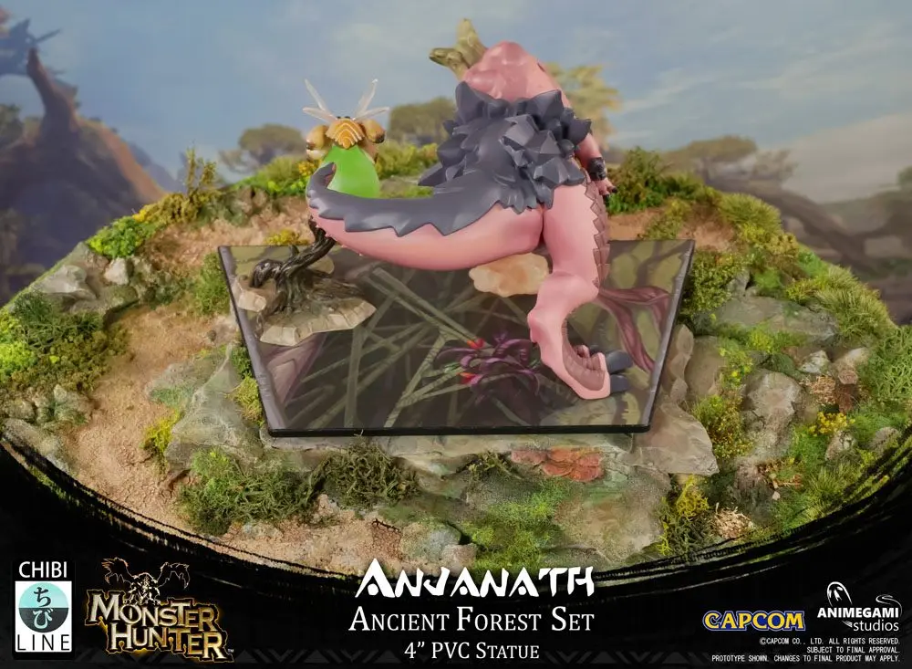 Monster Hunter Anjanath PVC szobor figura 10 cm termékfotó