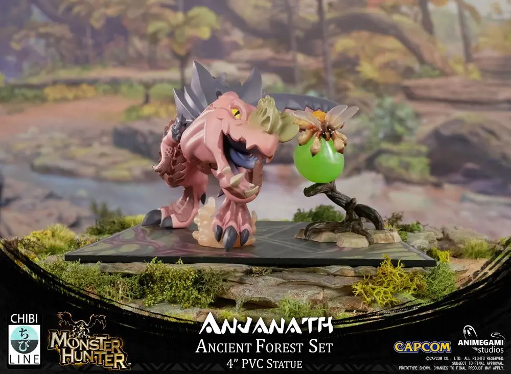 Monster Hunter Anjanath PVC szobor figura 10 cm termékfotó